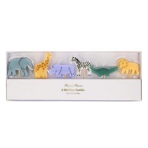 Safari Candles by Meri Meri